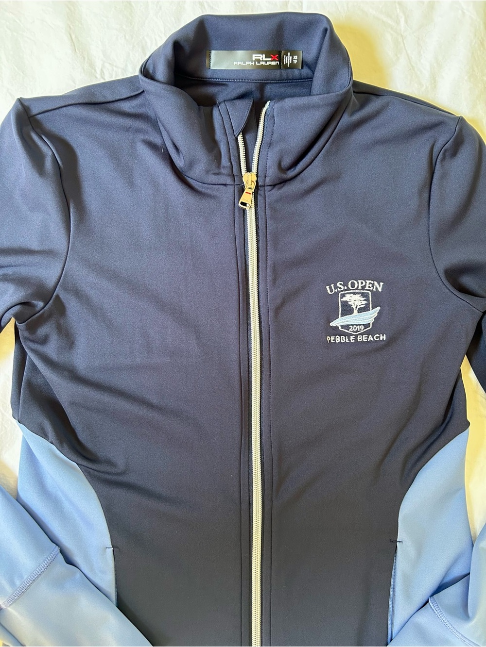 RLX Ralph Lauren 2019 US Open Pebble Beach zip jacket